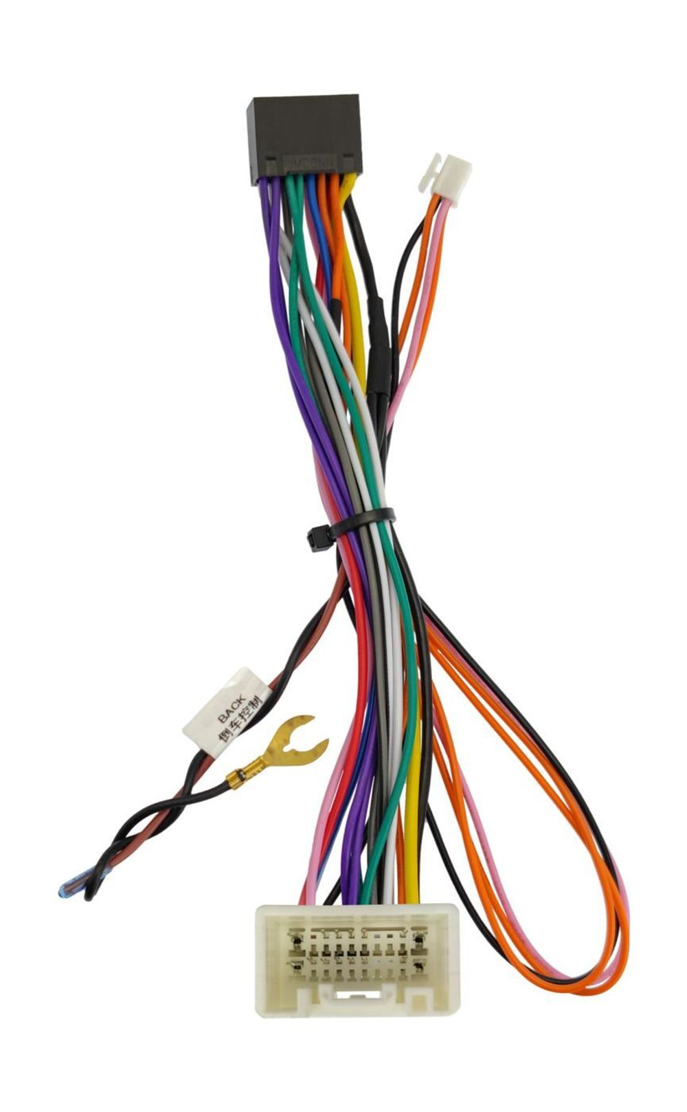 Комплект рамки с разъёмами 9" Mitsubishi Lancer X 2007-2014 с кнопками и крутилками - Car-Smart 7204-9K