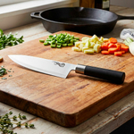 Нож поварской 20см с пластиковой ручкой MAL-01P