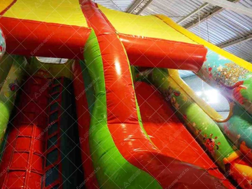 Батут-горка "Винни-Пух 2"