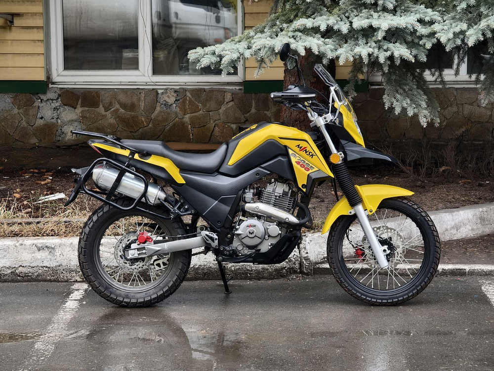 Мотоцикл Minsk GOOSE 400 (желтый)