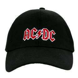 Бейсболка AC/DC красная надпись