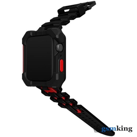 Element Case Special Ops Band for Apple Watch 7 45mm Black/Red (Черный/красный)