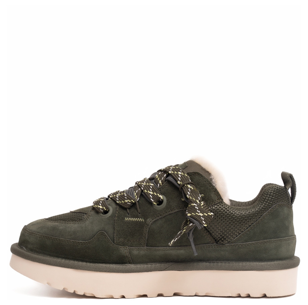 Ugg Mens Lowmel Lo Sneaker Dark Green