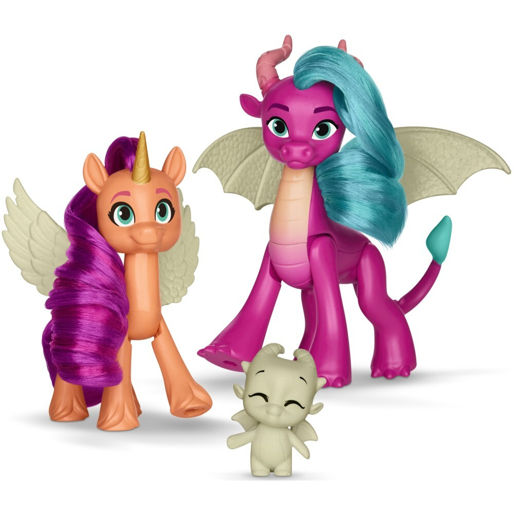 My Little Pony - Магия Драконьего Света светящиеся в темноте фигурки 3 шт. в упаковке F8702 / артикул   F8702  / GTIN 5010996200693