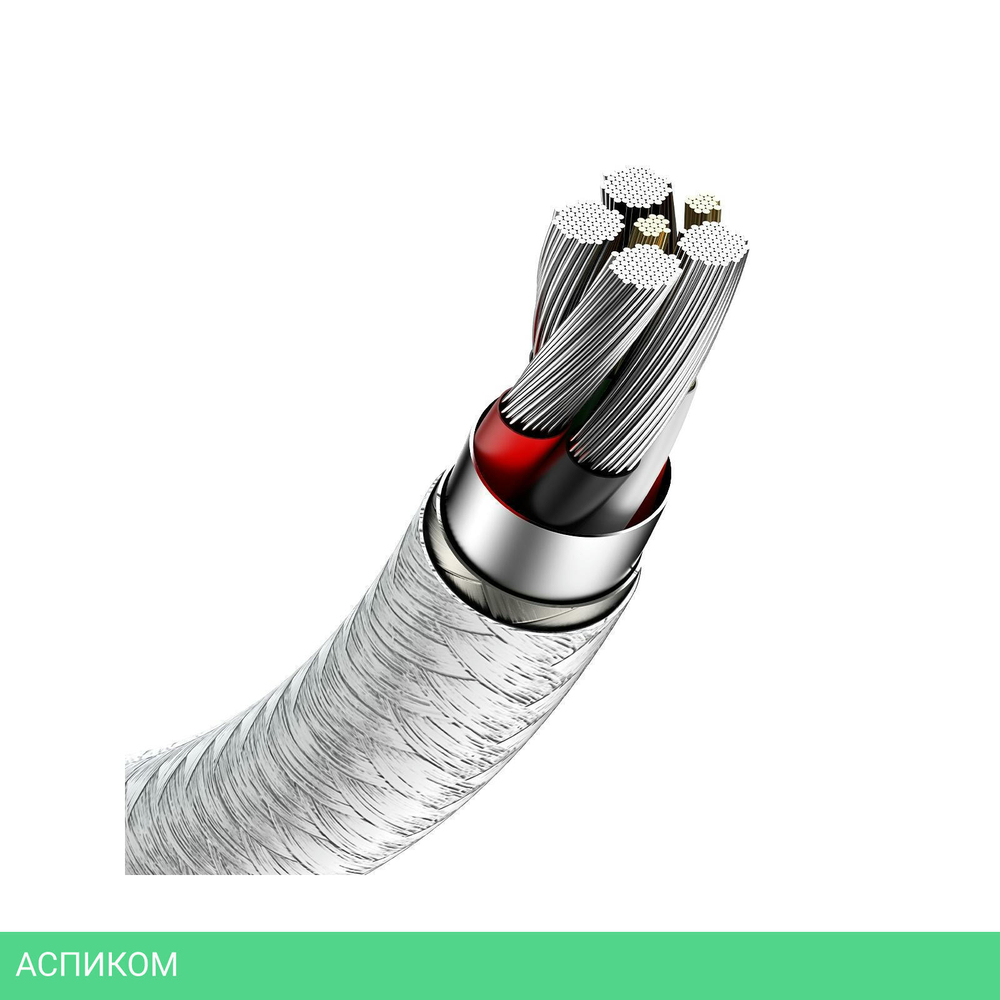 Кабель Baseus Cafule 2m White (CAKF000202)