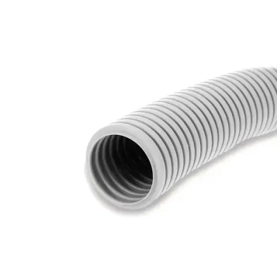 Гофра для кабеля 40 мм без протяжки 5 м PlexUp серая.