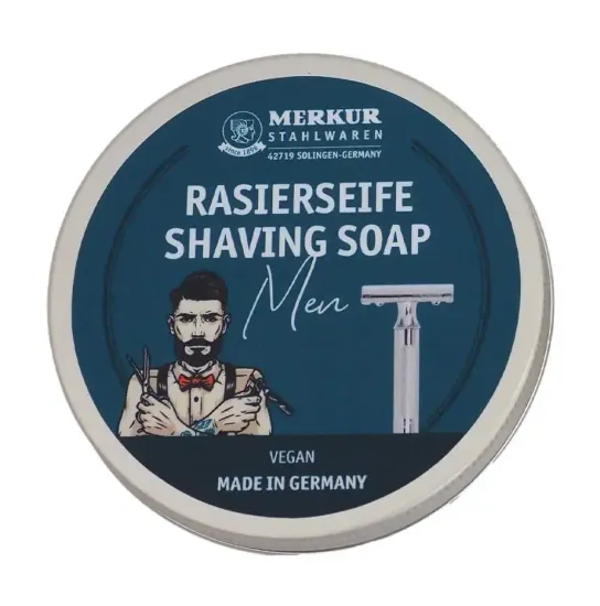 Мыло для бритья Merkur Solingen Men Vegan Soap, 100мл