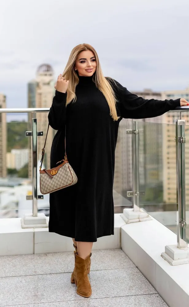 Платье теплое УК-192 Фабрика Моды