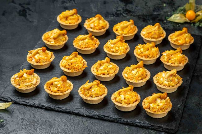 Тарталетка с салатом &quot;Обжорка&quot;, 20 шт.