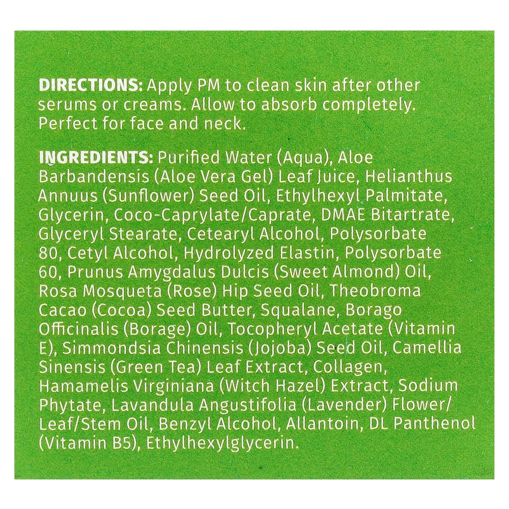 Reviva Labs, ночной крем с эластином и ДМАЭ, 55 г (2 унции)