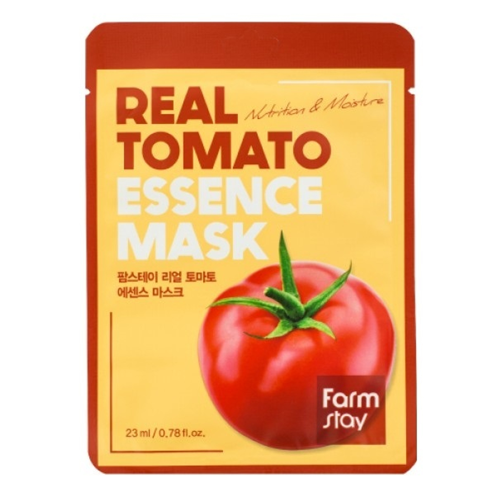 Тканевая маска для лица с экстрактом томата FarmStay Real Tomato Essence Mask