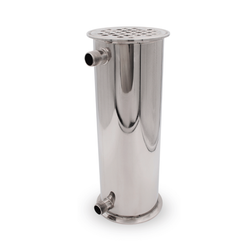 Кожухотрубный холодильник кламп 4" 300 мм, 31 трубка 12 мм