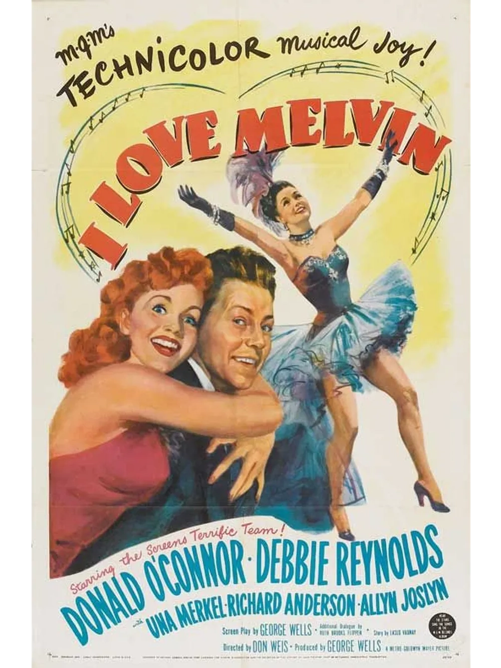 Я люблю Мелвина (1953) (DVD-R)