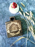 Доска деревянная разделочная "Маме"