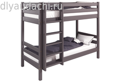 Вариант 9 Двухъярусная кровать "Соня" с прямой лестницей Лаванда