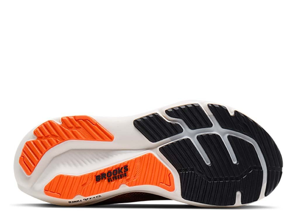 Кроссовки для бега мужские Brooks Glycerin 23 M Серо-оранжевые