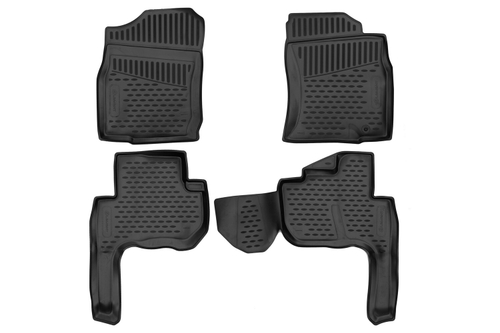 Коврики в салон для TOYOTA Land Cruiser Prado 1996- правый руль, 4 шт. (полиуретан) ELEMENTAN0222210