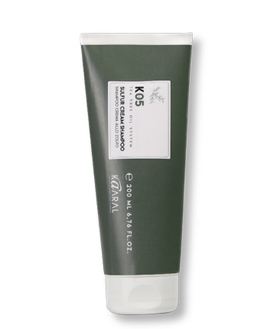 Шампунь KAARAL K05 Sulphur Cream Shampoo на основе серы - 200 мл.