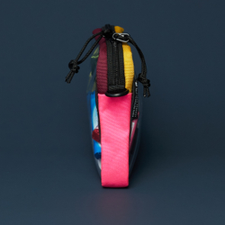 Transparent Case GO box ярко-розовый/желтый/бордовый