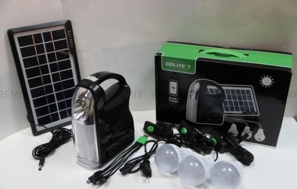 Фонарь на солнечной батарее GDLITE-7