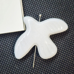 Бусины птицы, лэмпворк птица мира, голубка, 34мм, стеклянные бусины