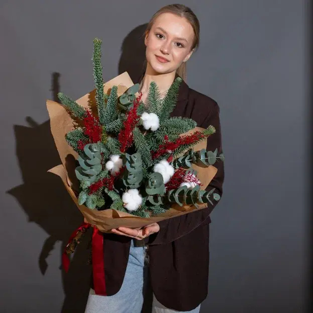 Новогодняя композиция Зимушка Зима