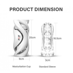 Мастурбатор Hurricane от Drywell белый