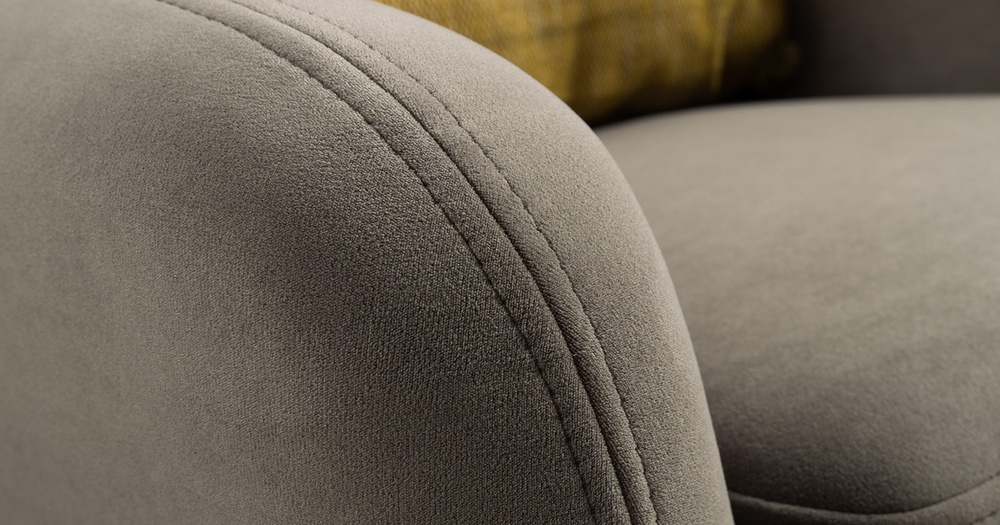 Дакота кресло для отдыха (серо-коричневый)