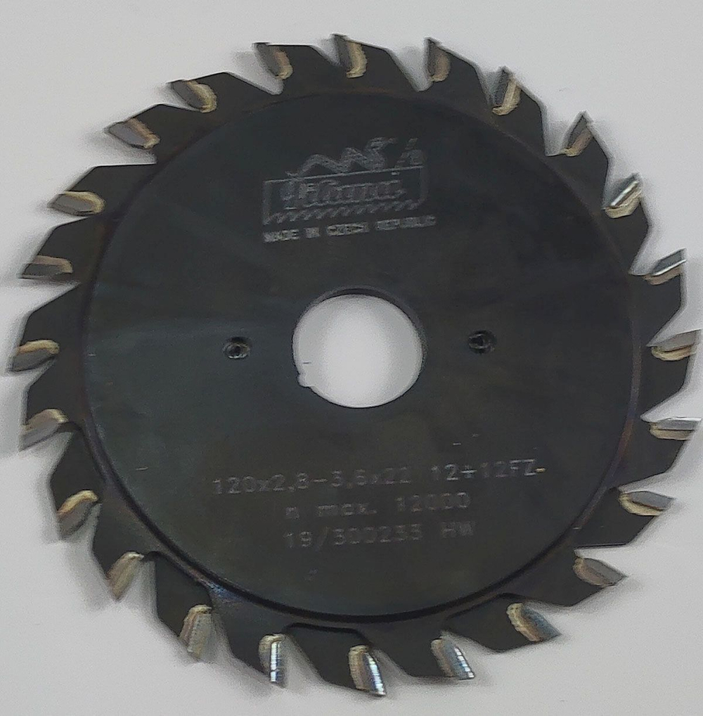 Пила дисковая TCT "Pilana" 120x2.8-3.6x22 z12+12 93.1 FZ