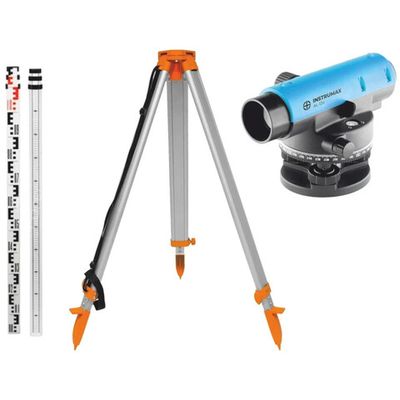 Оптический нивелир INSTRUMAX AL-124+рейка нивелирная TS-300 + штатив алюминиевый TR-160   IM0131_К1