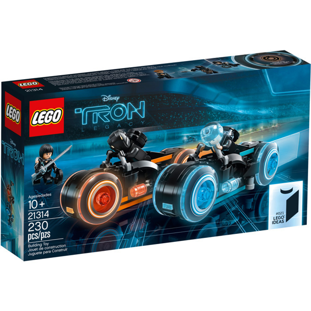 LEGO Ideas: Трон: Наследие 21314 — TRON: Legacy Lightcycle — Лего Идеи