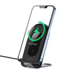 Быстрое беспроводное зарядное устройство 15W со складной подставкой, W2 Wireless Charger Stand, Duzzona