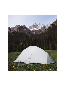 Палатка Naturehike Cloud Up UL Si 1-местная, алюминиевый каркас, серая