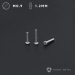 Лабрет Classic 1.2мм