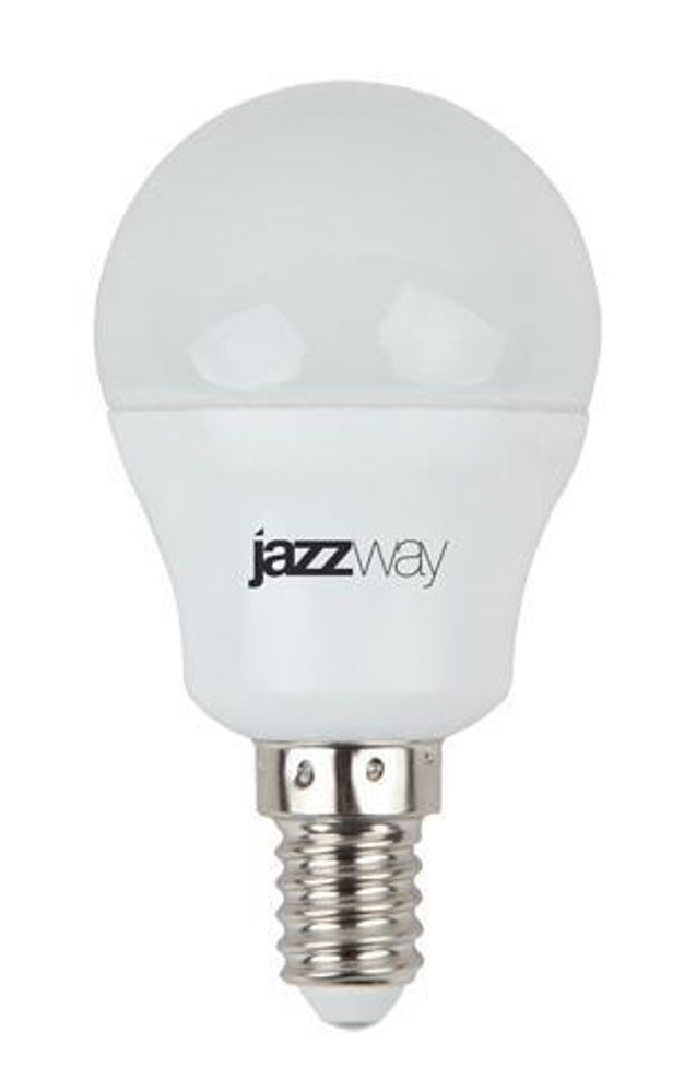 Лампа светодиодная PLED-SP 7Вт G45 шар 3000К тепл. бел. E14 540лм 230В JazzWay 1027856-2 Лампа светодиодная PLED-SP 7Вт G45 шар 3000К тепл. бел. E14 540лм 230В JazzWay 1027856-2