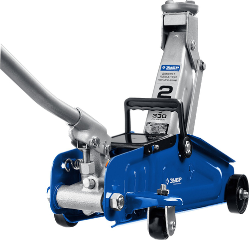 ЗУБР Т-30 2т 135-330мм подкатной домкрат гидравлический, Профессионал