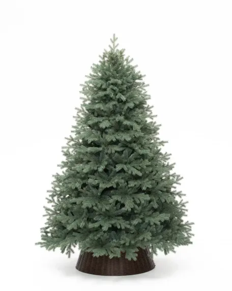 Искусственная елка Кремлевская голубая 180 см., Литая хвоя+ПВХ, ЕлкиТорг (19180)