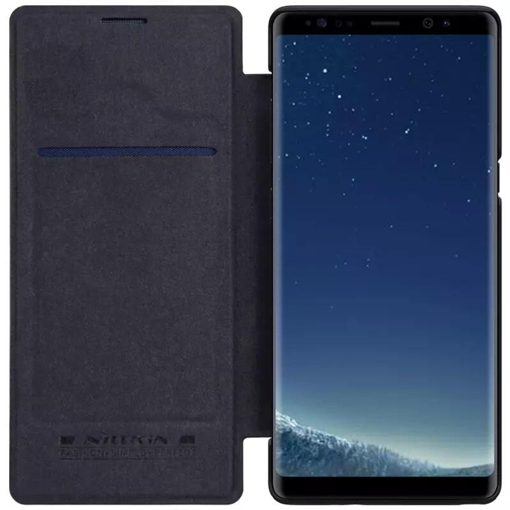 Кожаный чехол-книжка Nillkin Leather Qin для Samsung Galaxy Note 8