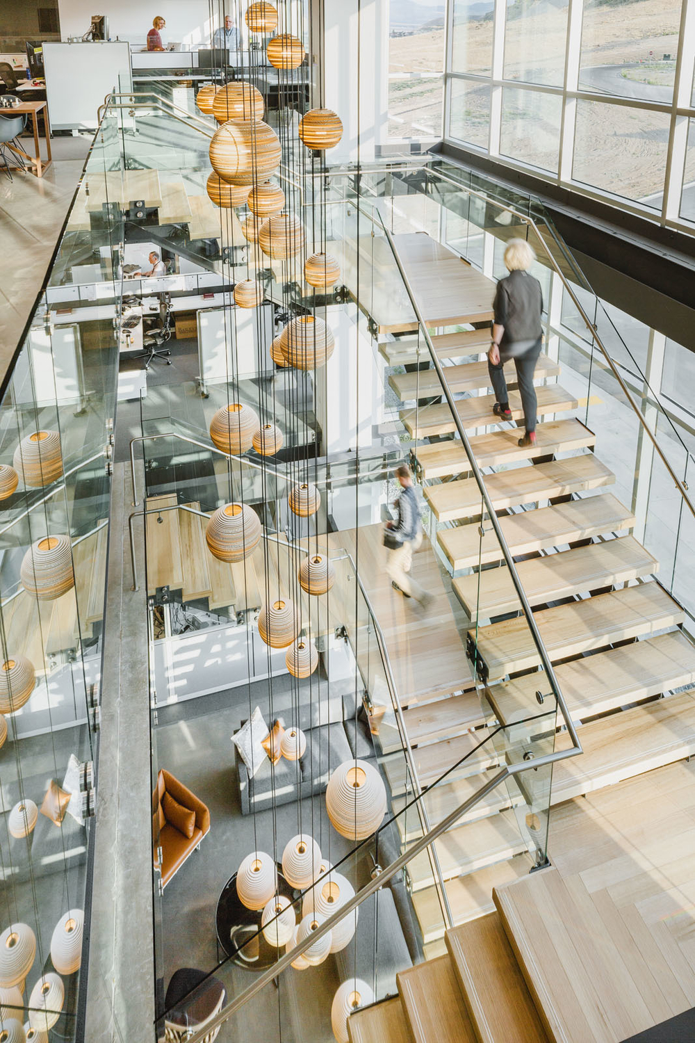 Pendant design lamp Drop Scraplight by Graypants D25