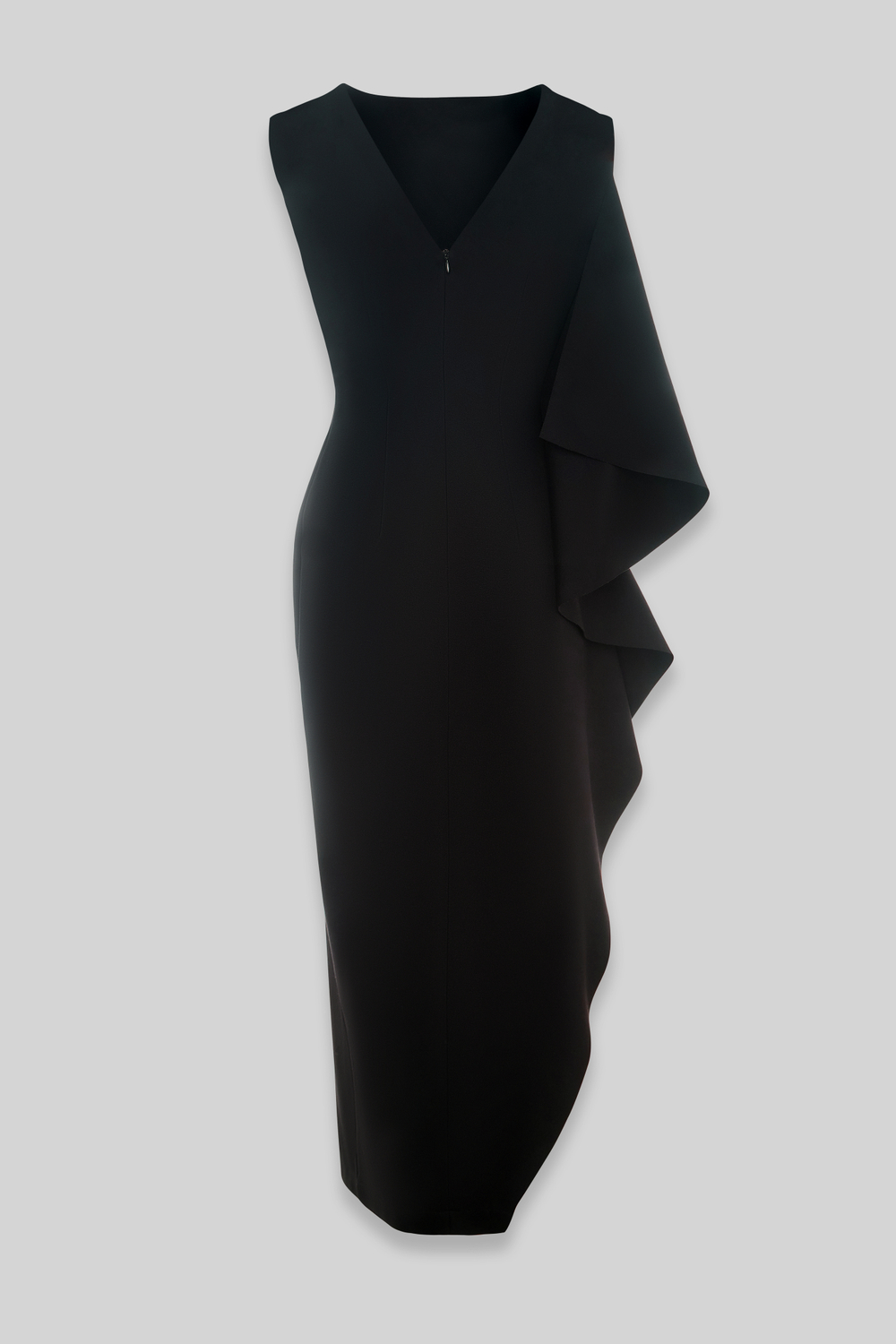 Платье c воланом из джерси