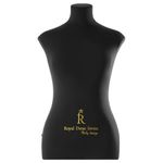 Манекен портновский Кристина, тип фигуры Песочные часы, комплект Стандарт, размер 44, цвет черный