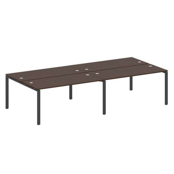 Метал Систем Рабочая станция на 4 места на П-образном м/к БП.СМ-4.4