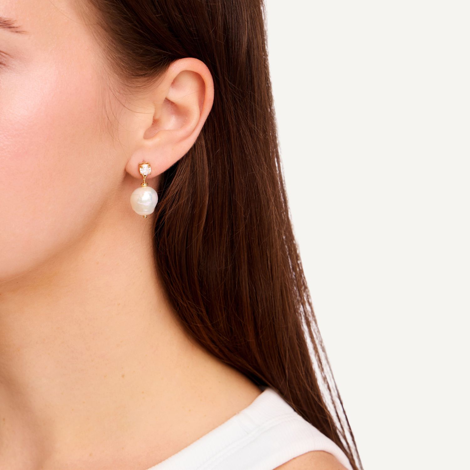 Серьги "Sleep On It V" Earrings