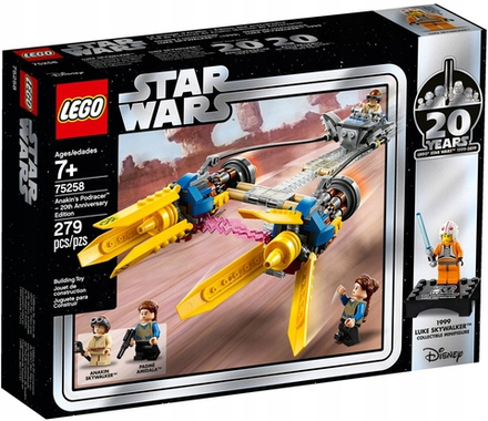 Конструктор LEGO 75258 Star Wars - Спидер Энакина