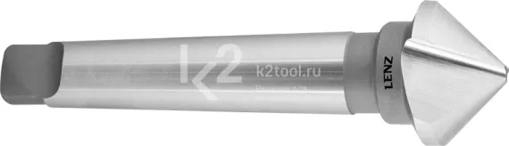 Зенковка 90°, 37 мм, HSS-XE, КМ2, LENZ, арт. LZSK-15370