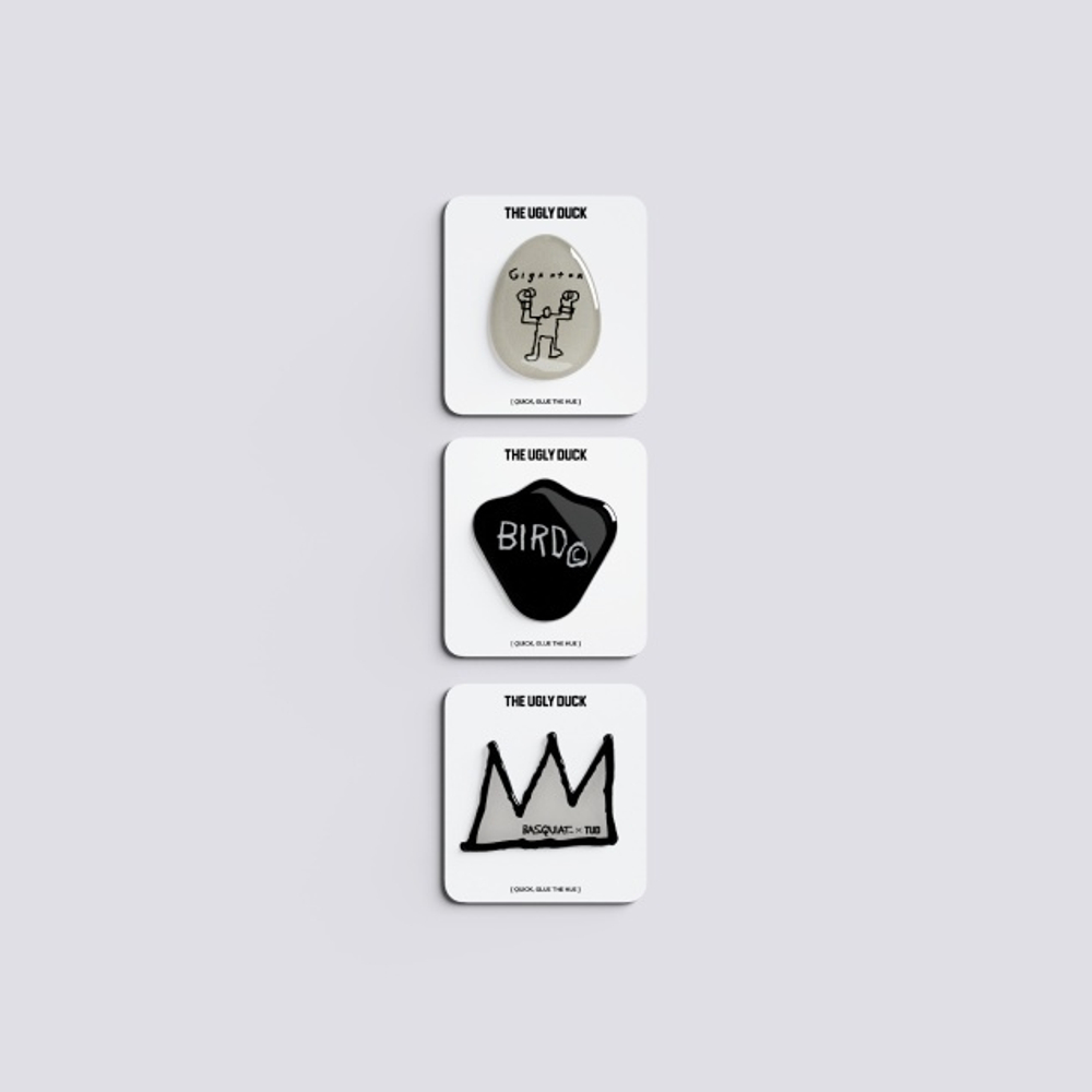 TUD TOY The Ugly Duck x JEAN-MICHEL BASQUIAT СТАТУЭТКА ДЕКОРАТИВНАЯ