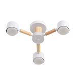 8306/3C COMFI белый, металл/дерево Светильник потолочный GX53 LED 3*7W 220V VUDI