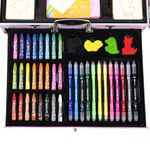 Набор ЮНОГО ХУДОЖНИКА "Mermaid" для рисования и творчества в кейсе ЮНЛАНДИЯ ПРЕМИУМ, 238 предметов, 664635