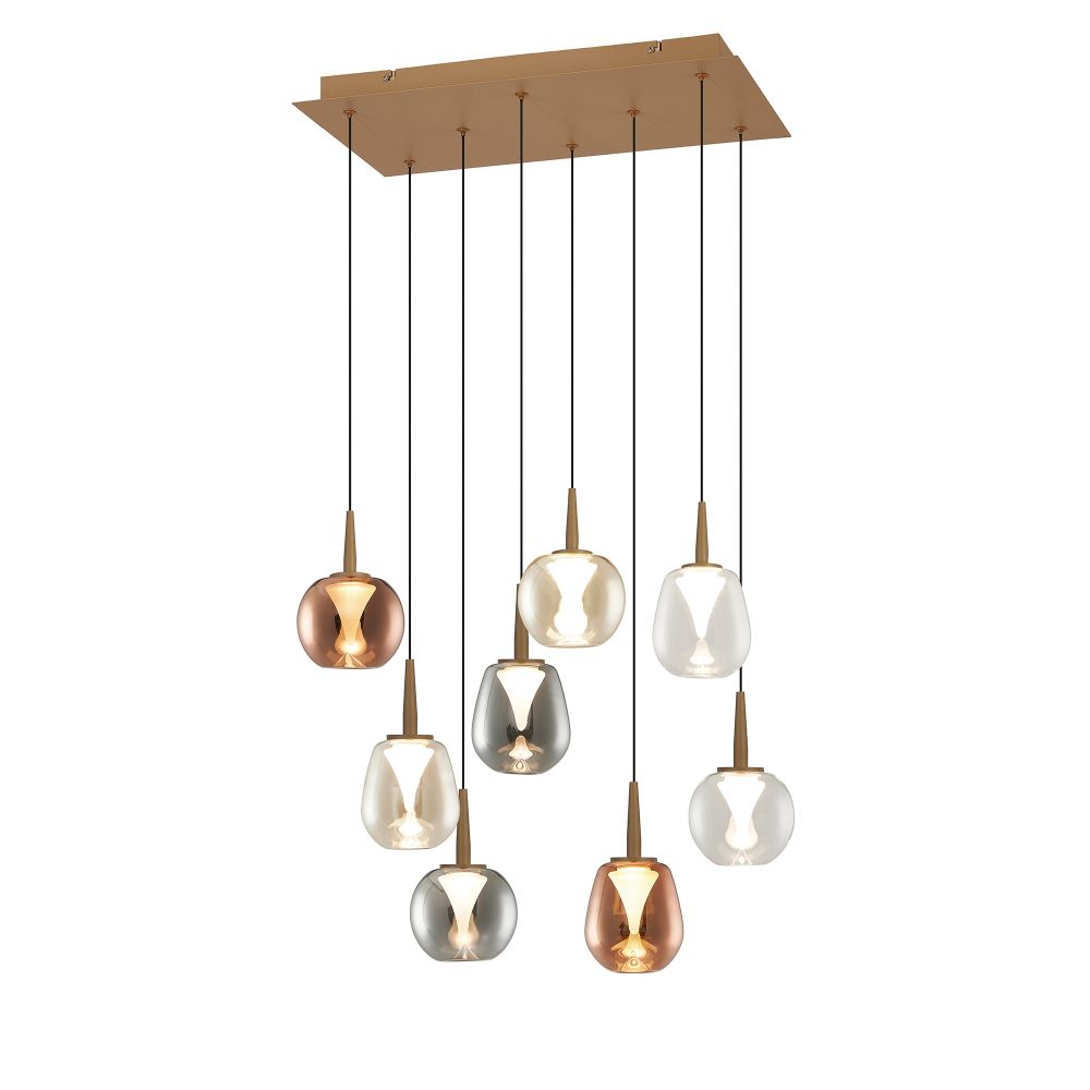 8934+8PL Люстра подвесная ANDROMEDA