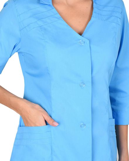 Халат женский "Сириус-Лима" (голубой)